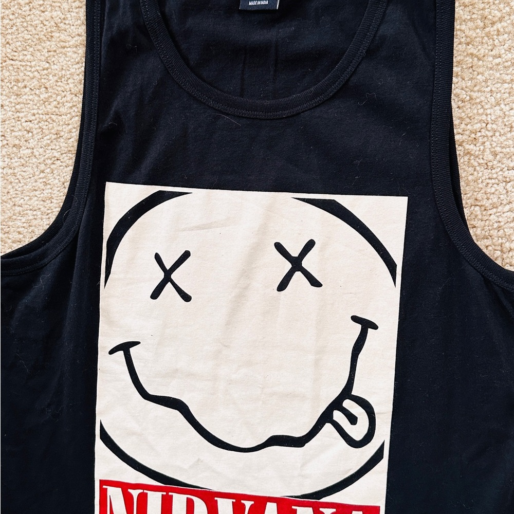 👕Three for $18 T-Shirt Sale Nirvana Band Tee - Picture 4 of 5